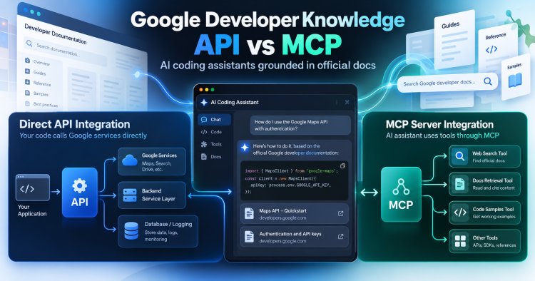 Google Developer Knowledge API: Client Libraries vs MCP for AI Coding Assistants