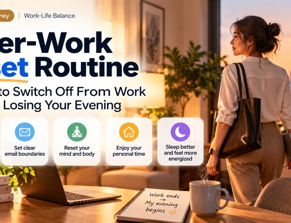 After-Work Reset Routine: 7 Ways to Switch Off From Work Without Losing Your Evening