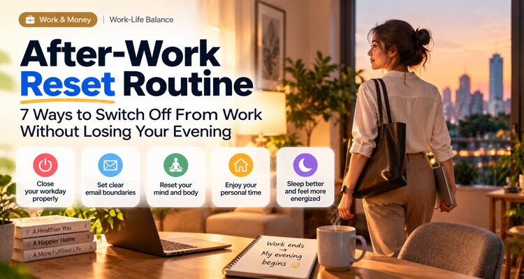 After-Work Reset Routine: 7 Ways to Switch Off From Work Without Losing Your Evening