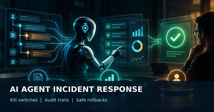 AI Agent Incident Response Runbook (2026): Kill Switches, Audit Trails and Safe Rollbacks