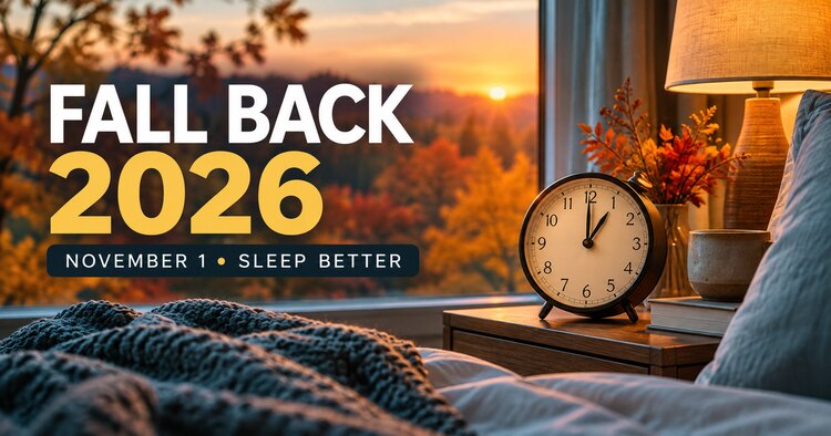 Daylight Saving Time Ends November 1, 2026: Where Clocks Change and 7 Sleep Tips