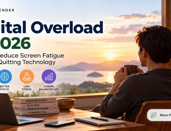 Digital Overload in 2026: How to Reduce Screen Fatigue Without Quitting Technology