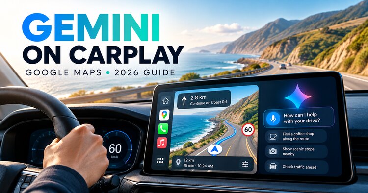 Gemini in Google Maps on Apple CarPlay: How to Use It in 2026