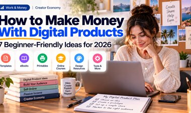 How to Make Money With Digital Products: 7 Beginner-Friendly Ideas for 2026