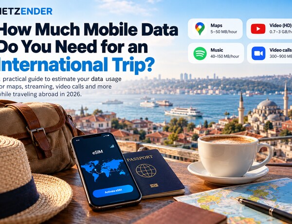 How Much Mobile Data Do You Need for an International Trip?