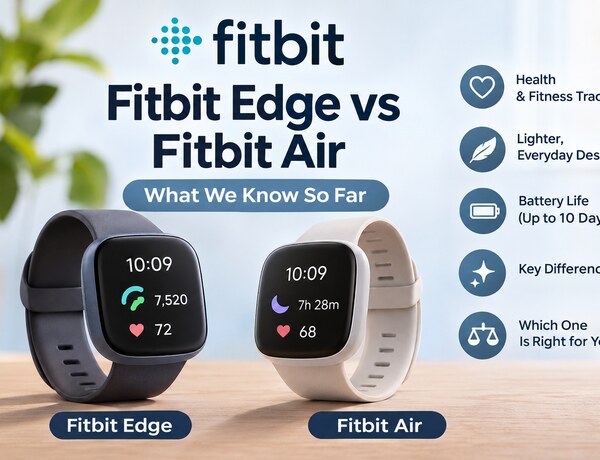 Fitbit Edge vs Fitbit Air: Which Fitness Tracker Is Worth Buying in 2026?
