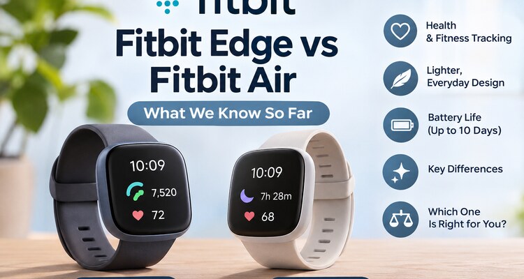 Fitbit Edge vs Fitbit Air: Which Fitness Tracker Is Worth Buying in 2026?