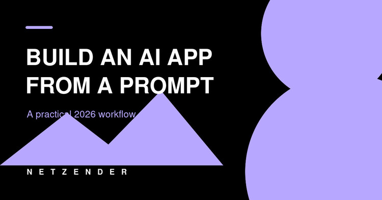 How to Build an AI App Without Starting From Code: A Practical 2026 Workflow