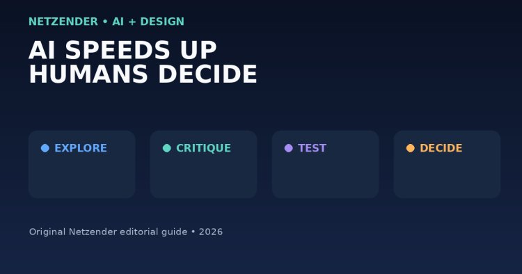 AI in the Design Process: Where Human Judgment Still Matters