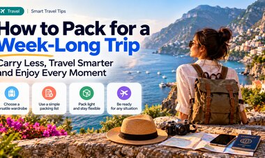 How to Pack for a Week-Long Trip: The Ultimate Carry-On Packing List